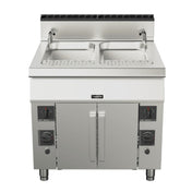 Omcan 49100 (CE-IT-0090PLUS) Pasta Cooker Natural Gas Double Tank