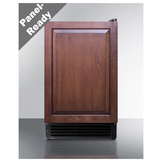 Summit BIM26IF Drain-Free Design Icemaker 15"W Panel Ready Door