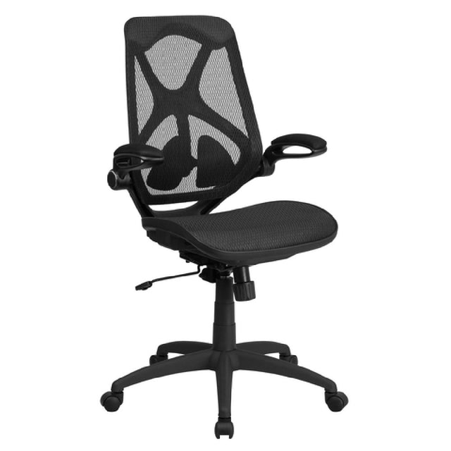 Flash Furniture HL-0013T-GG Executive Swivel Office Chair 39-3/4" To 44-1/4" Adjustable Height