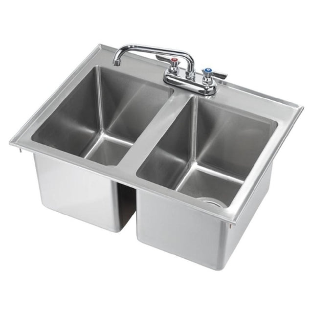 Krowne HS-2619 Hand Sink Two-compartment Drop-in