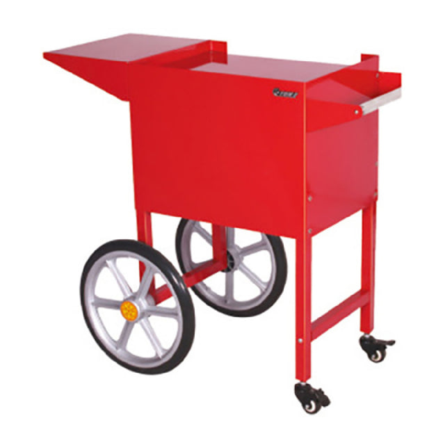 Admiral Craft PCM-8LC Cart/Trolley With 11" X -14-1/2" Side Shelf (2) Wheels & (2) Casters