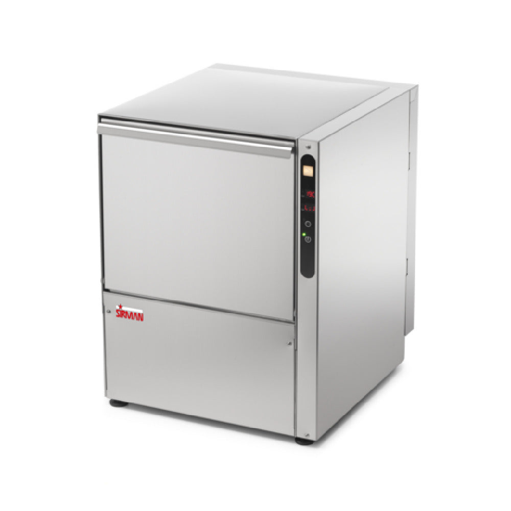 SIRMAN UB5802000US12 - HP 40 Undercounter Dishwasher, 30 Racks Per Hour, Electronic Controls With IPX1 Protection