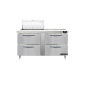 Continental Refrigerator D60N12M-D Designer Line Mighty Top Sandwich Unit 60"W