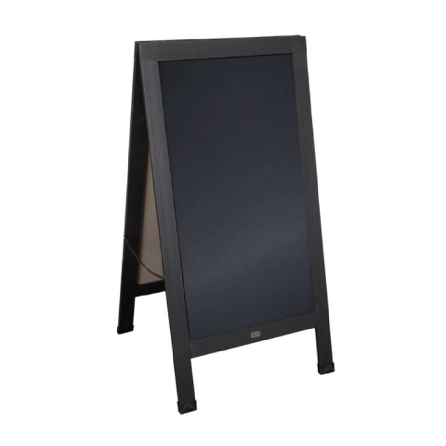 Flash Furniture HGWA-CB-4824-BLK-GG Canterbury Magnetic Chalkboard Sign Set 48" X 24"