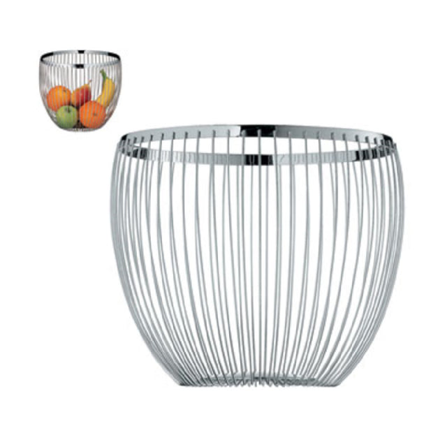 Bauscher Hepp 06.6521.6040 - Fruit Basket, 10-1/4" Dia. X 8-3/4"H, For 06.3014.6045,06.3010.6040,06.3011.6040 & 06.2441.6040,18/10 Stainless Steel