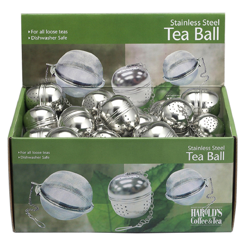 Harold Import Co. D1013 HIC Tea Ball 1-3/4" Stainless Steel