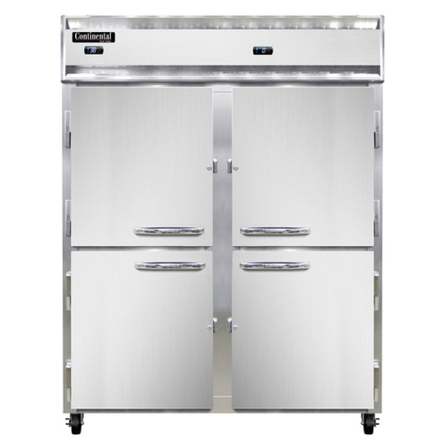Continental Refrigerator 2RFENHD Extra-Wide Refrigerator/Freezer Reach-in 57"W