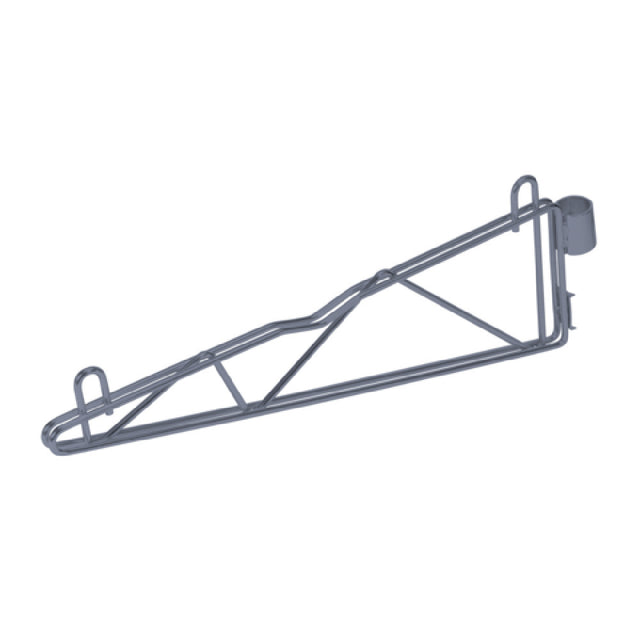 Quantum CB24GY Cantilever Single Shelf Post Wall Mount (2) 24" Single Post Cantilever Arms