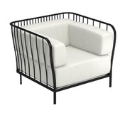 Emuamericas, Llc E1080WC - Cannolè Lounge Armchair, Outdoor/indoor, Steel Wire Back