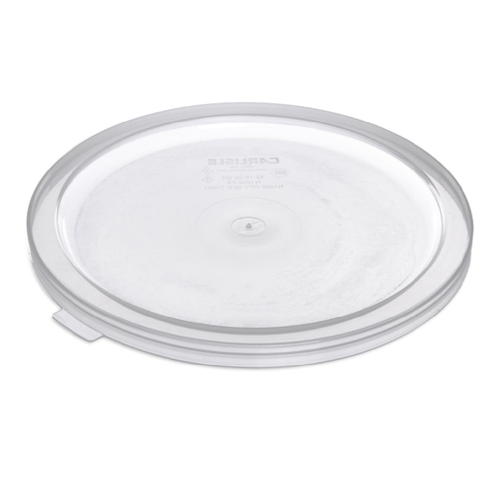 Carlisle 125230 Carlisle Bain Marie Food Storage Lid For 12-18-22 Qt. Round Container