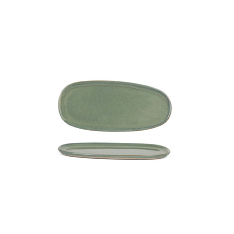 FOH DSP037GRP23 Artefact™ Plate 11" X 5" X 0.50" Oval