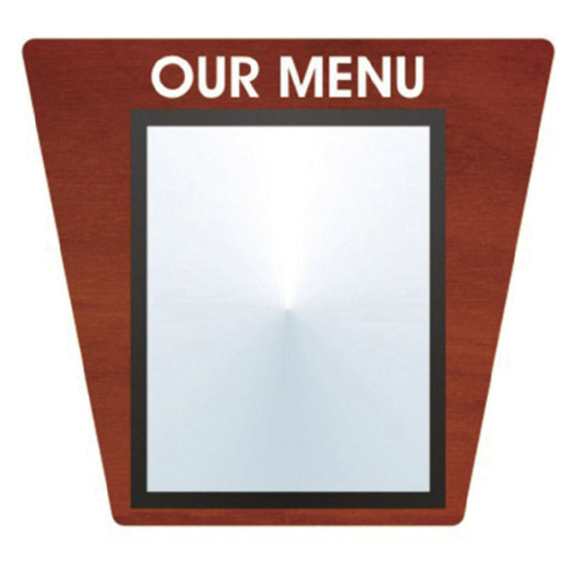 Hubert 11141 - Menu Board, 1-pocket, Wall-mount