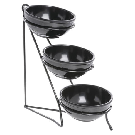 Hubert 94064 - Bowl Display Stand, 3-tier, 10-3/4" X 18" X 20"H Overall