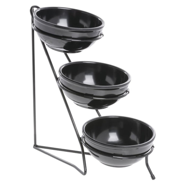 Hubert 94064 - Bowl Display Stand, 3-tier, 10-3/4" X 18" X 20"H Overall