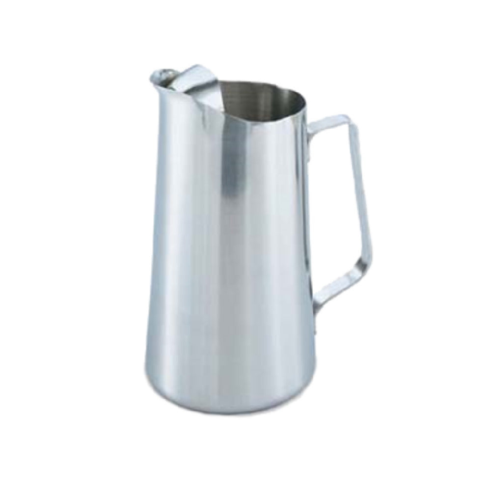 Vollrath 46403 Water Pitcher Stainless Straight Sided With Ice Guard