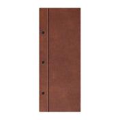 Risch CMBFF-LTH 4.25X14 Tuxedo Leather Bonded Leather Chicago Menu Board (specify Color)
