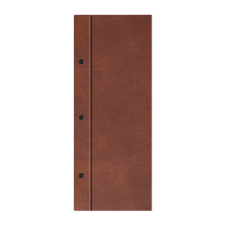 Risch CMBFF-LTH 4.25X14 Tuxedo Leather Bonded Leather Chicago Menu Board (specify Color)