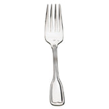 Browne Foodservice 502210 Lafayette Salad Fork 6-1/2" 18/0 Stainless Steel