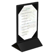Menu Solutions TT2SPIX-46 Table Tent Holds 4" X 6" Inserts Double Sided