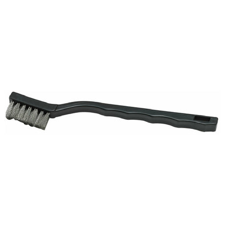 Winco BR-7S Mini Scratch Utility Brush 7" O.A.L. With Stainless Steel Wire Bristles