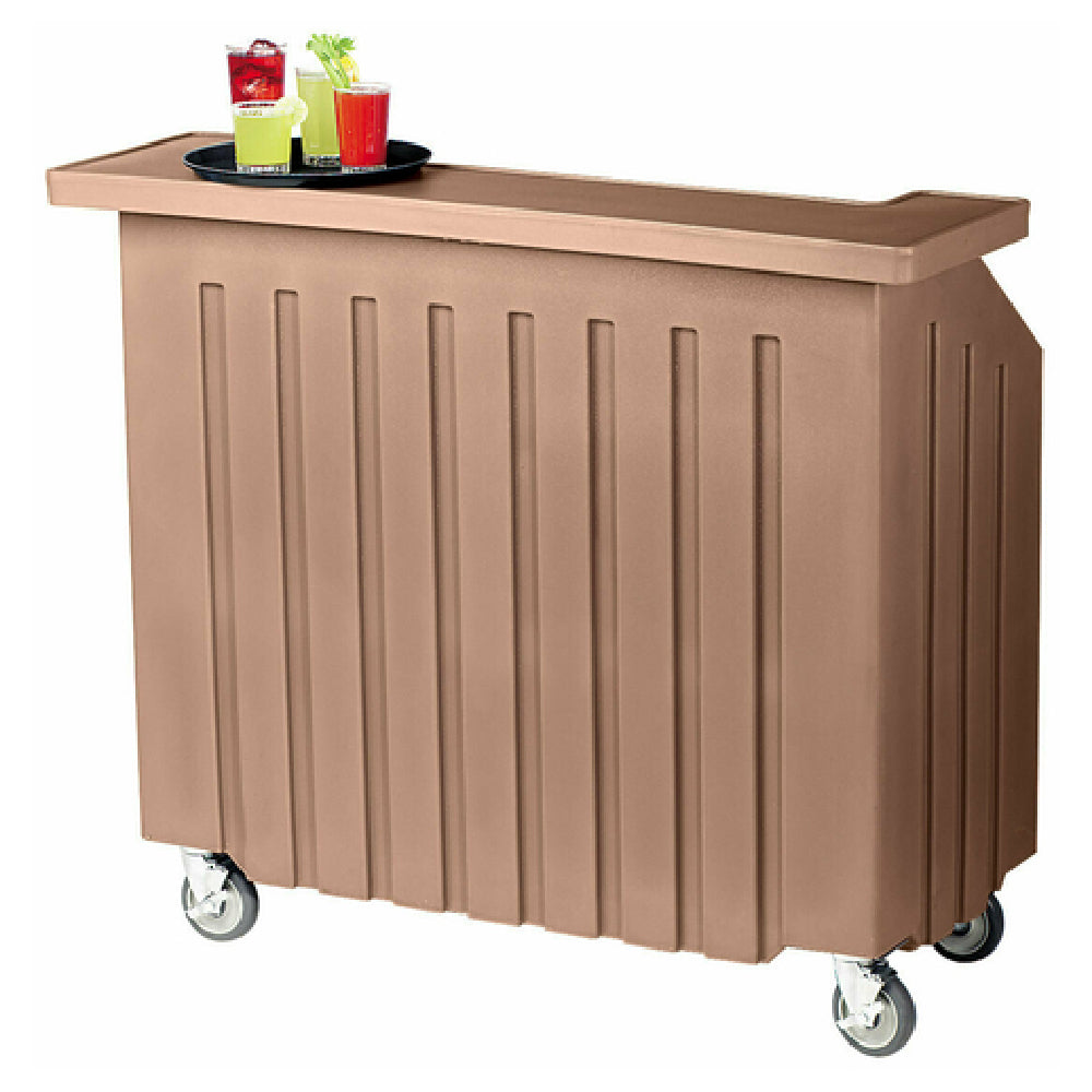 Cambro BAR540194 Cambar® Portable Bar 54"L X 25-7/8"W X 46-1/8"H Includes 80 Lb. Ice Sink With Drain