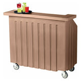 Cambro BAR540194 Cambar® Portable Bar 54"L X 25-7/8"W X 46-1/8"H Includes 80 Lb. Ice Sink With Drain