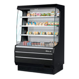 Turbo Air TOM-40MW(B)-N Vertical Open Display Merchandiser Mid-height 9.3 Cu. Ft. Capacity