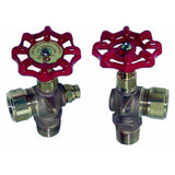 Hobart 840516 Water Gauge Valve Set 1/2" X 5/8" Od Glass Tub