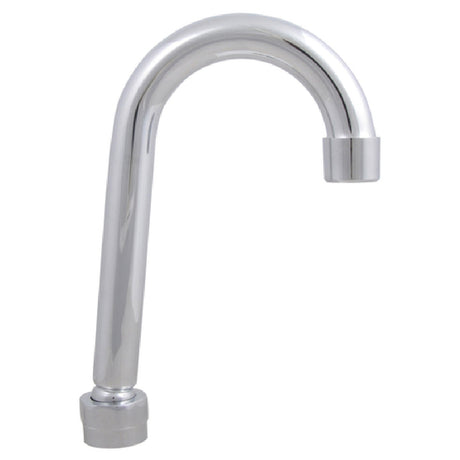 BK Resources BKF-HSPT-3G-G OptiFlow™ Heavy Duty Spout 3" Gooseneck High Polished Chrome Finish