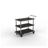 Steelite MGCRNX12MSXX Service Cart 42-1/2"L X 24"W X 36-1/2"H Mixed Materials