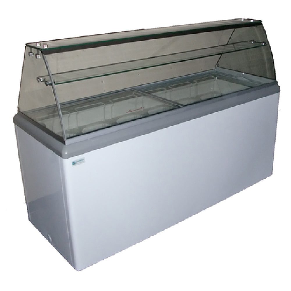 Excellence HBD-12HC Ice Cream Dipping Cabinet 70-5/8"W 20.0 Cu. Ft. Capacity