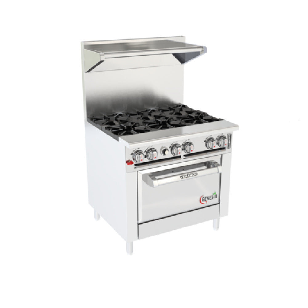 Venancio USA G36ST-36B_NAT - Genesis Series Restaurant Range, Gas, 36"W