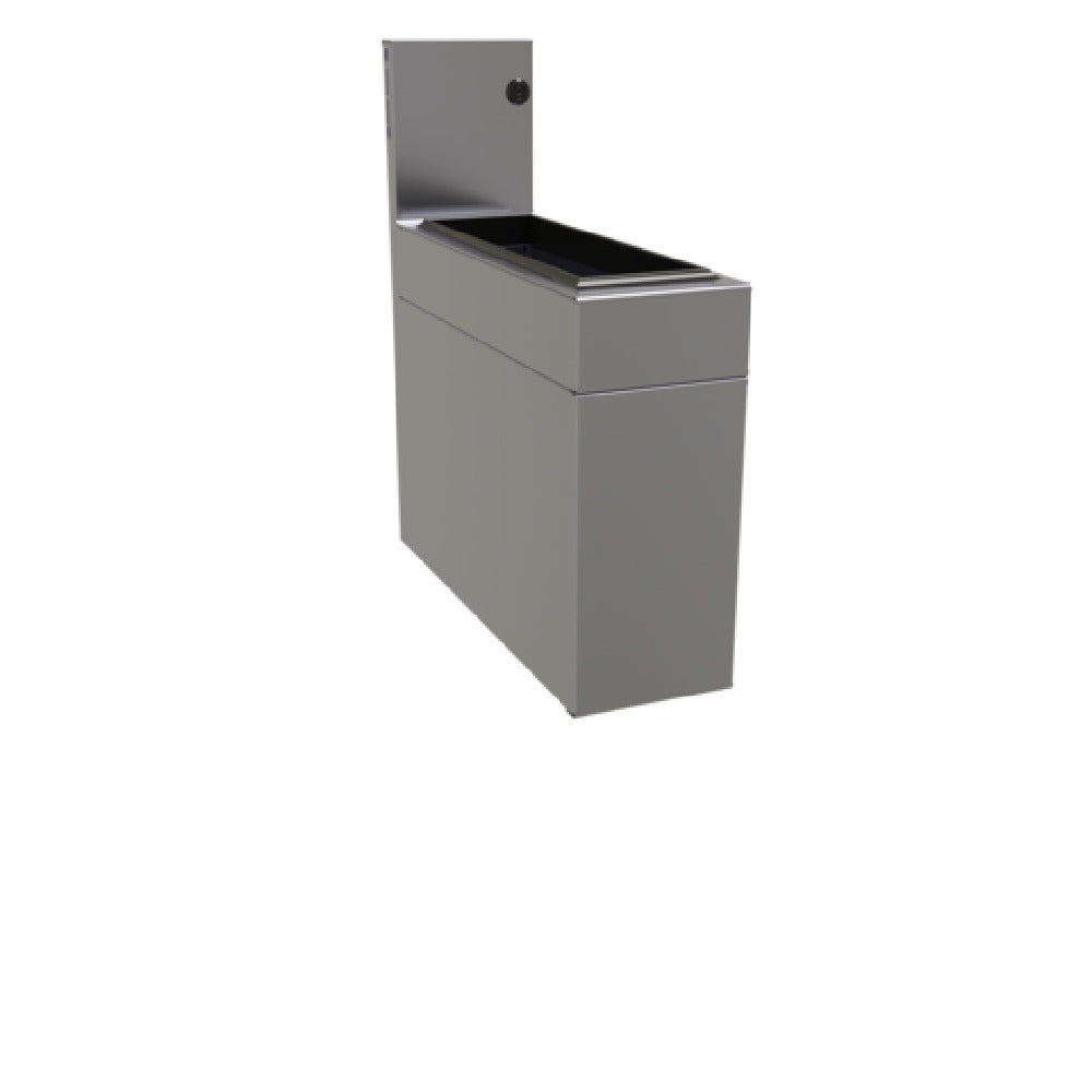 Glastender IBA-6 Underbar Ice Bin 6"W X 19"D 17 Lbs. Ice Capacity