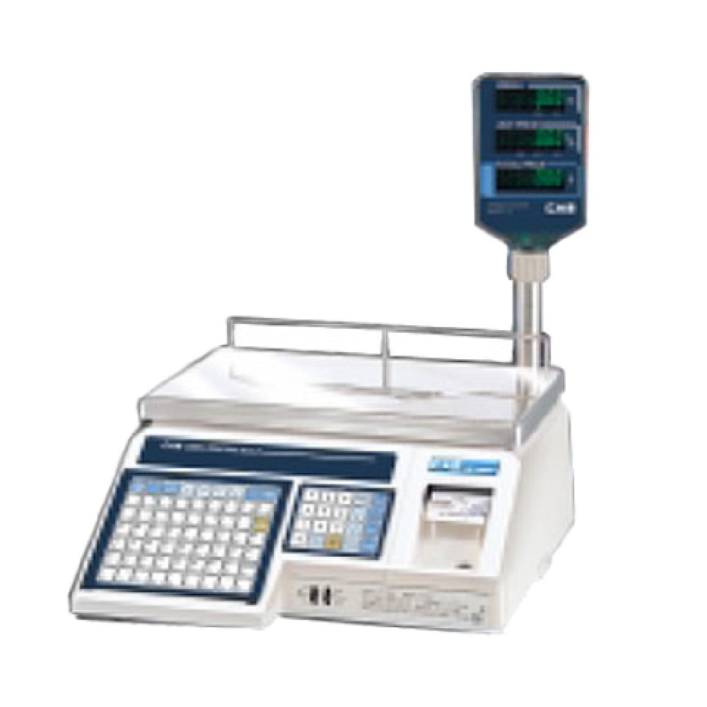 Penn Scale LP-1000-NP Thermal Label Printing Scale With Pole Up To 4000 PLU 30 Label Formats Plus 6 Custom Labels