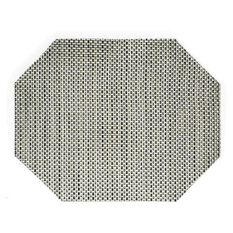 FOH XPM043SIV83 Metroweave® Placemat 11" X 14" Rectangle With Mitered Corners