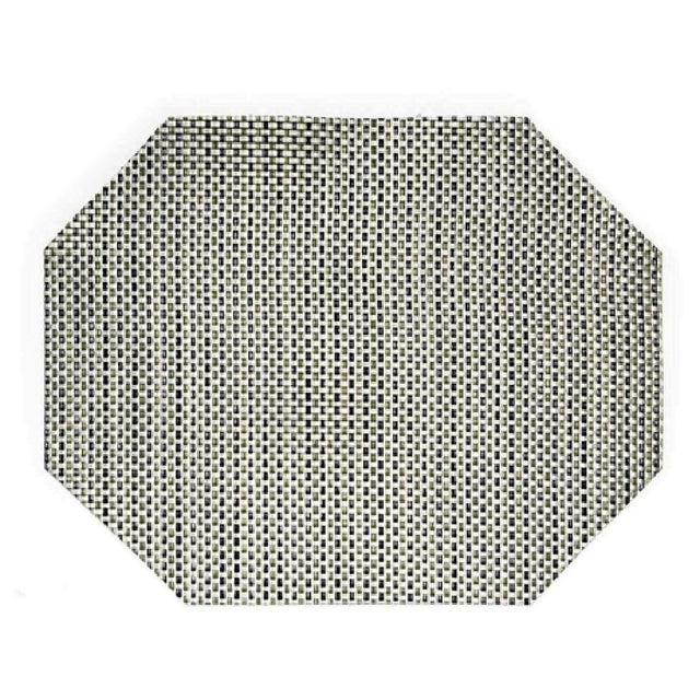 FOH XPM043SIV83 Metroweave® Placemat 11" X 14" Rectangle With Mitered Corners