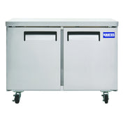 Hubert 146201 - Kratos Undercounter Freezer, 48"W, 11.9 Cu.ft. Interior Capacity