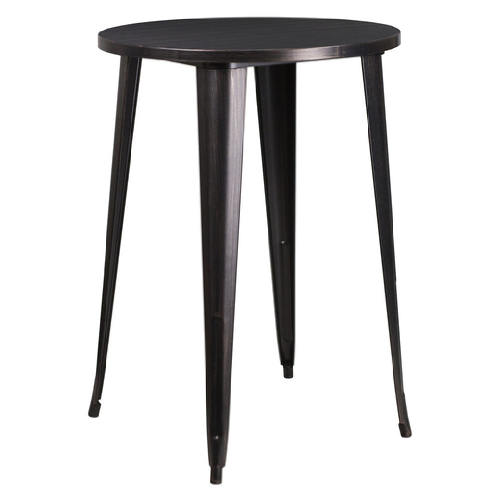 Flash Furniture CH-51090-40-BQ-GG Table 30" Dia. X 41"H Bar Height