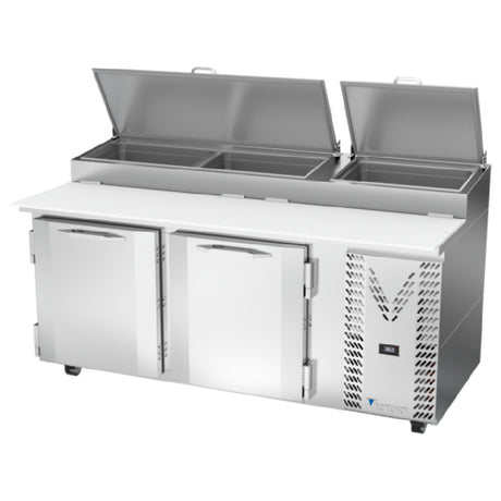 Victory VPP72HC - Pizza Prep Table, Powered By V-Core™, Two-section