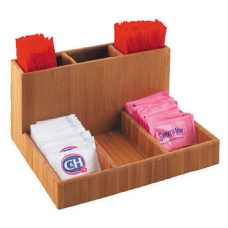 Cal Mil 796-60 Packet Display 9"W X 6-1/4"D X 4-1/2"H (6) Compartment