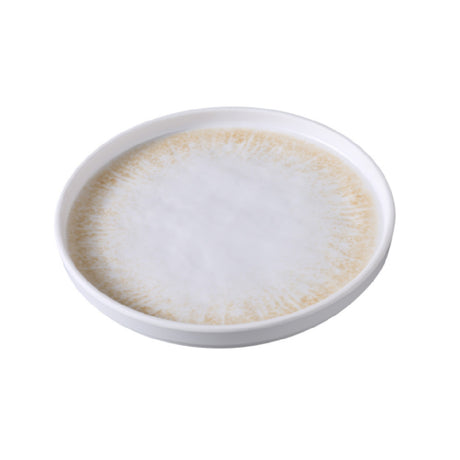 Yanco OP-108 Optimum Round Plate With Upright Rim 8 1/8"dia X 3/4"H Dishwasher Safe