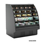 Structural Concepts GHSS460R (CURVED) - Fusion® Refrigerated Self-Service Case With Curved Profile