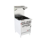 Venancio USA G24CO-24B_NAT - Genesis Series Restaurant Range, Gas, 24"W