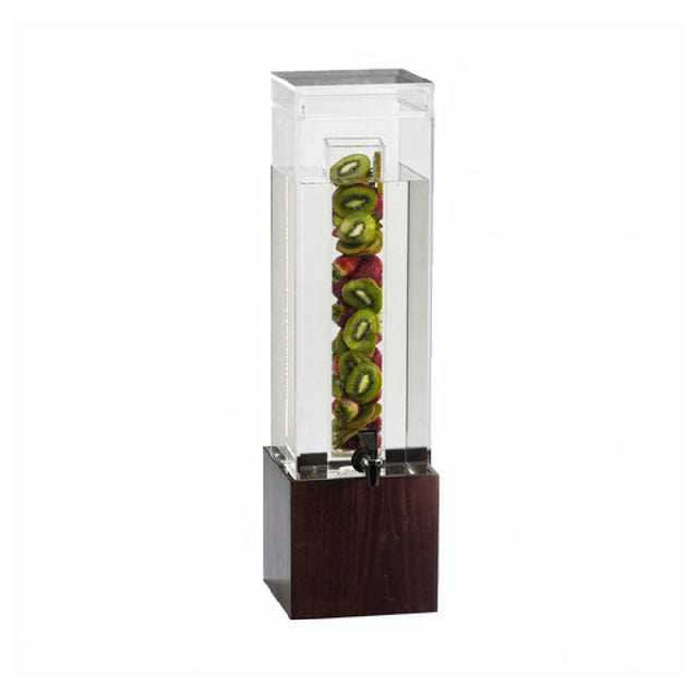 Cal Mil 1527-1-52 Westport Beverage Dispenser 1-1/2 Gallon Capacity 8-1/4"W X 9-3/4"D X 17-3/4"H