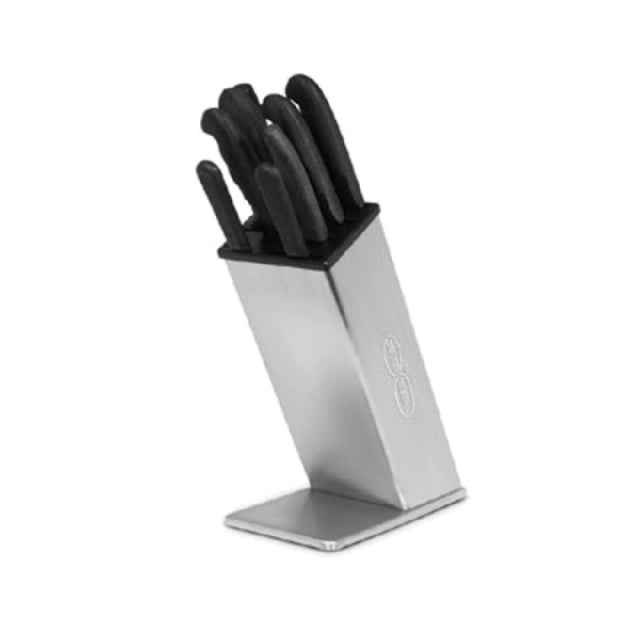 Dexter Russell 20334 SofGrip™(SB-8 BLOCK ONLY) Knife Block Only Holds 8 Knives Stainless Steel