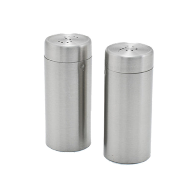 FOH TSP012BSS22 Serving Accessories Salt And Pepper Set 2-1/2 Oz. 1" Dia. X 3"