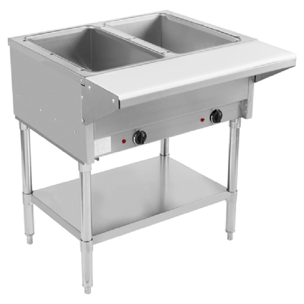 BevLes Company BVST-2-120 Steam Table Electric Dry Heat