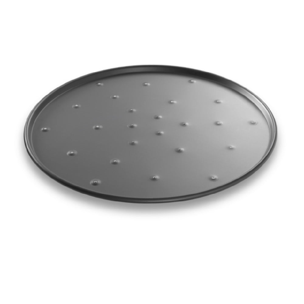 Chicago Metallic 49168 - BĀKALON Thin Crust Pizza Pan, 16" Dia. X 3/8" Deep, Perforated Bottom