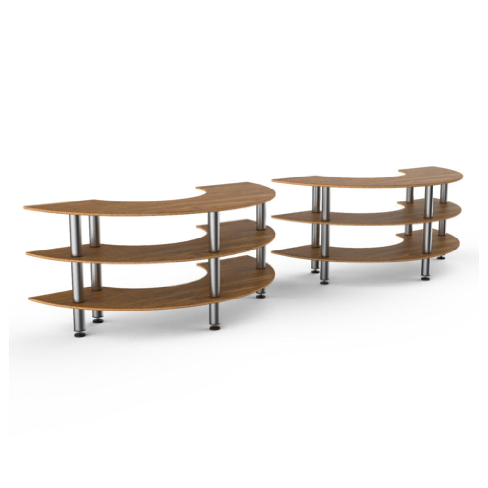 Steelite MGCMSA04BSXF - W Station, 163.0" X 41.0" X 35.0", Modular