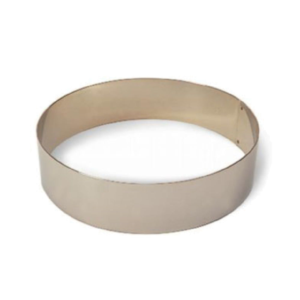 Matfer 371808 Ice Cream/Cake Ring 10-1/4" ID X 2-3/8"H Round